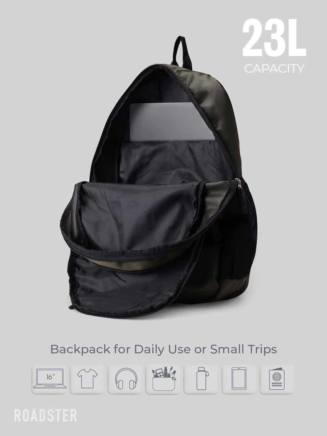 The Roadster Life Co. Men Camouflage Backpack - Image 5