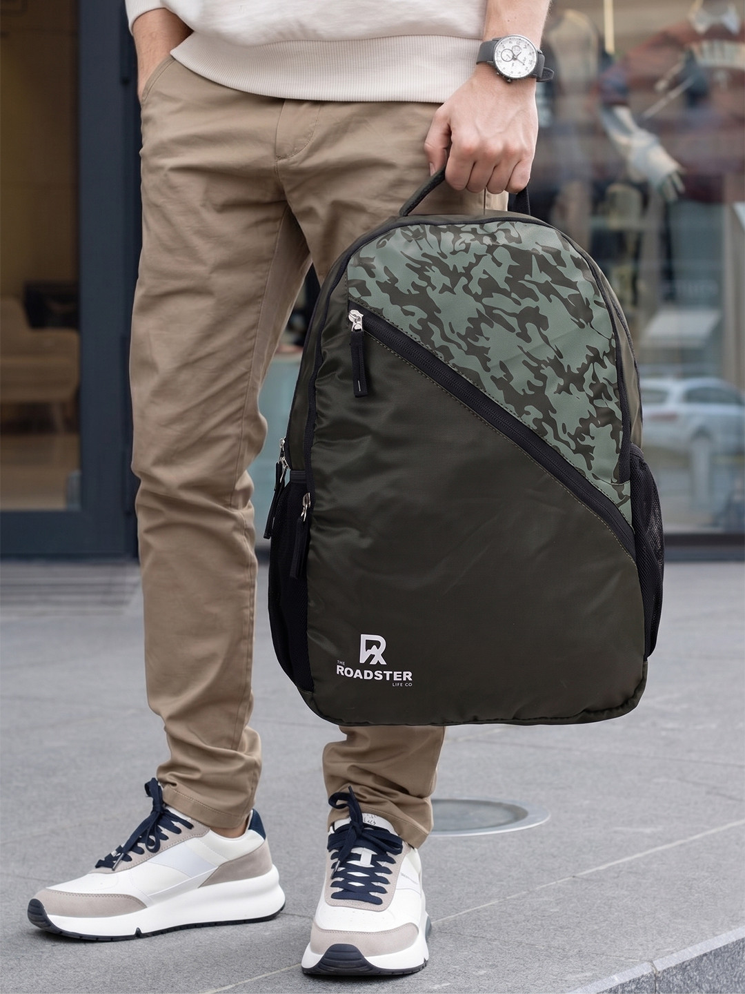The Roadster Life Co. Men Camouflage Backpack - Image 1