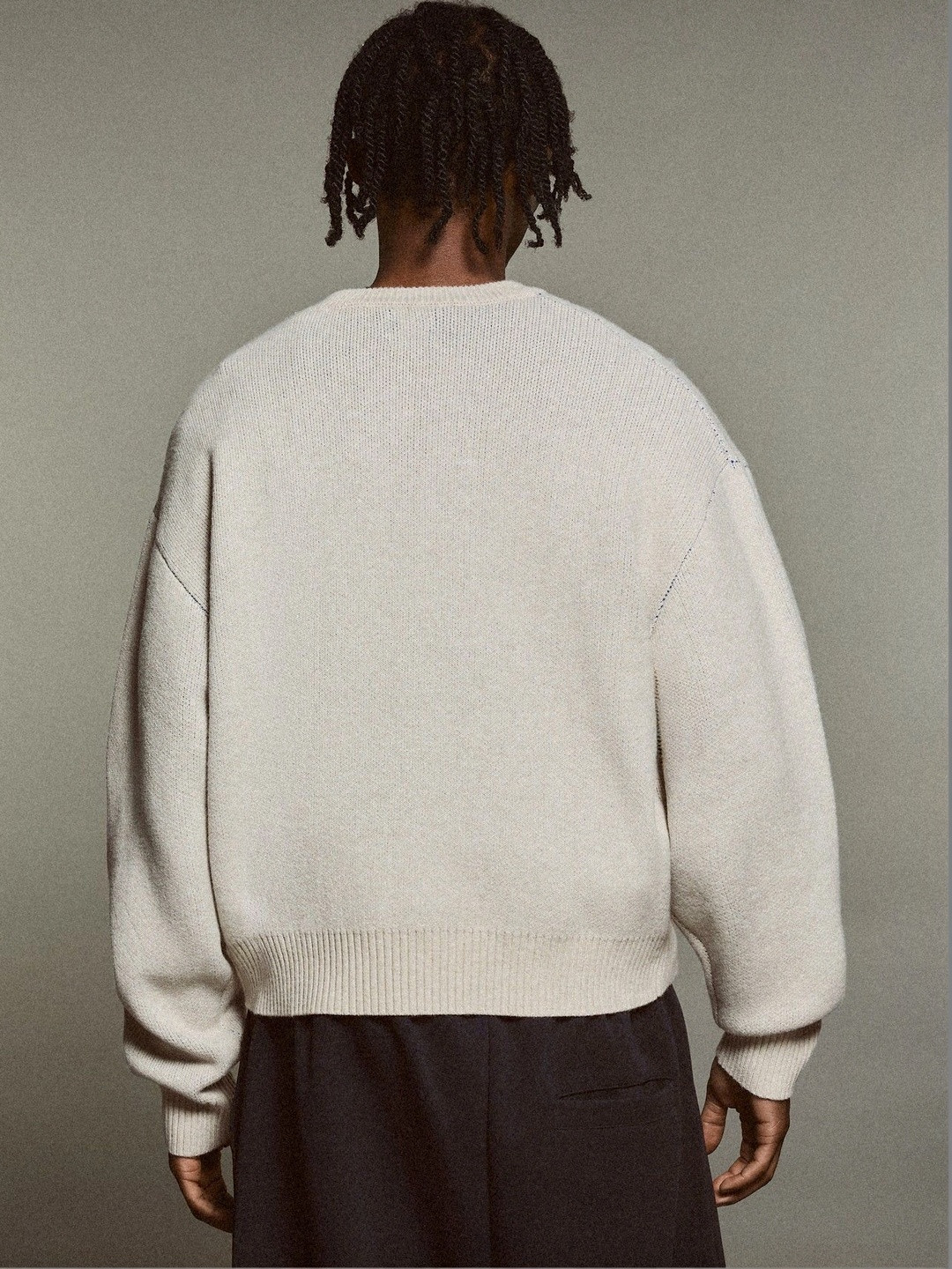 Bershka Men Typography Printed Pullover - Image 5