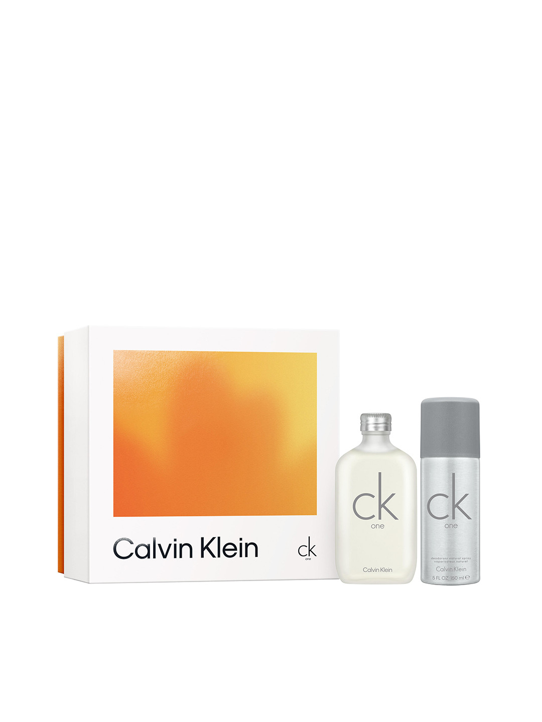 Calvin Klein Ck One Unisex Duo Gift Set - EDP 100ml & Deo 100ml - Image 2