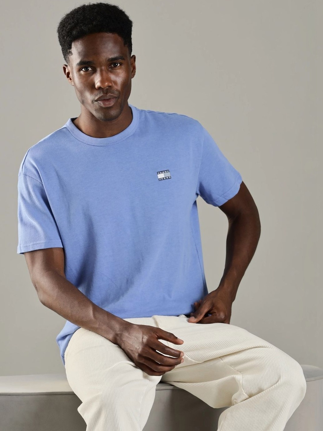 Tommy Hilfiger Men Brand Logo T-shirt