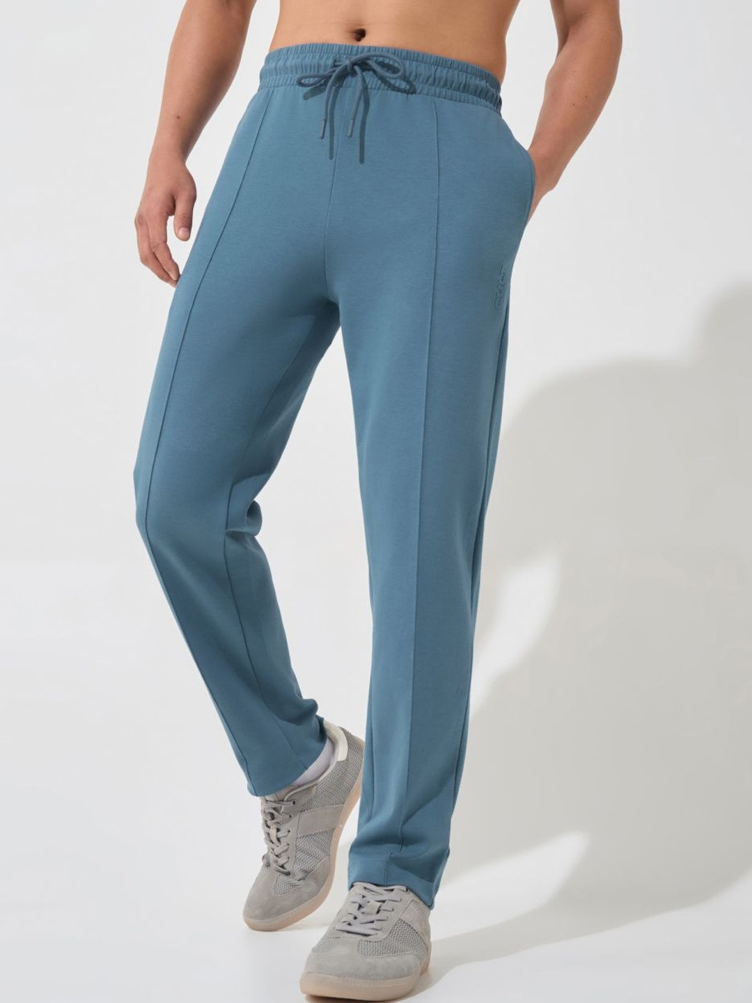 CULT Men's Blue Ultra Luxe Tailored Trackpants
