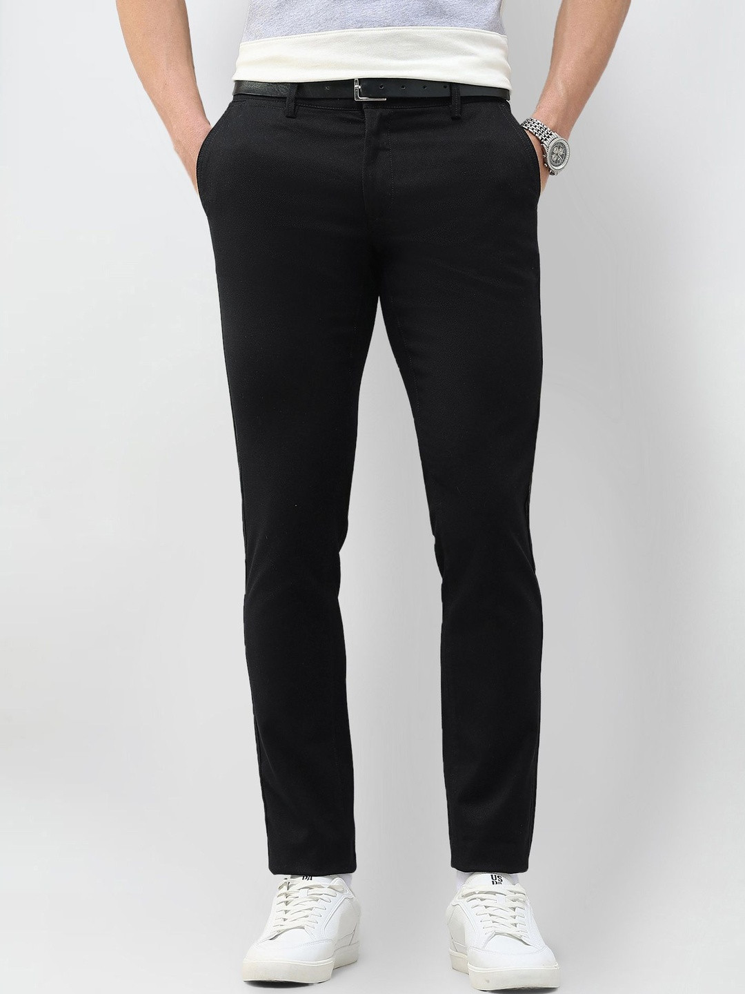 U.S. Polo Assn.Austin Slim Fit Dobby Chinos Trousers