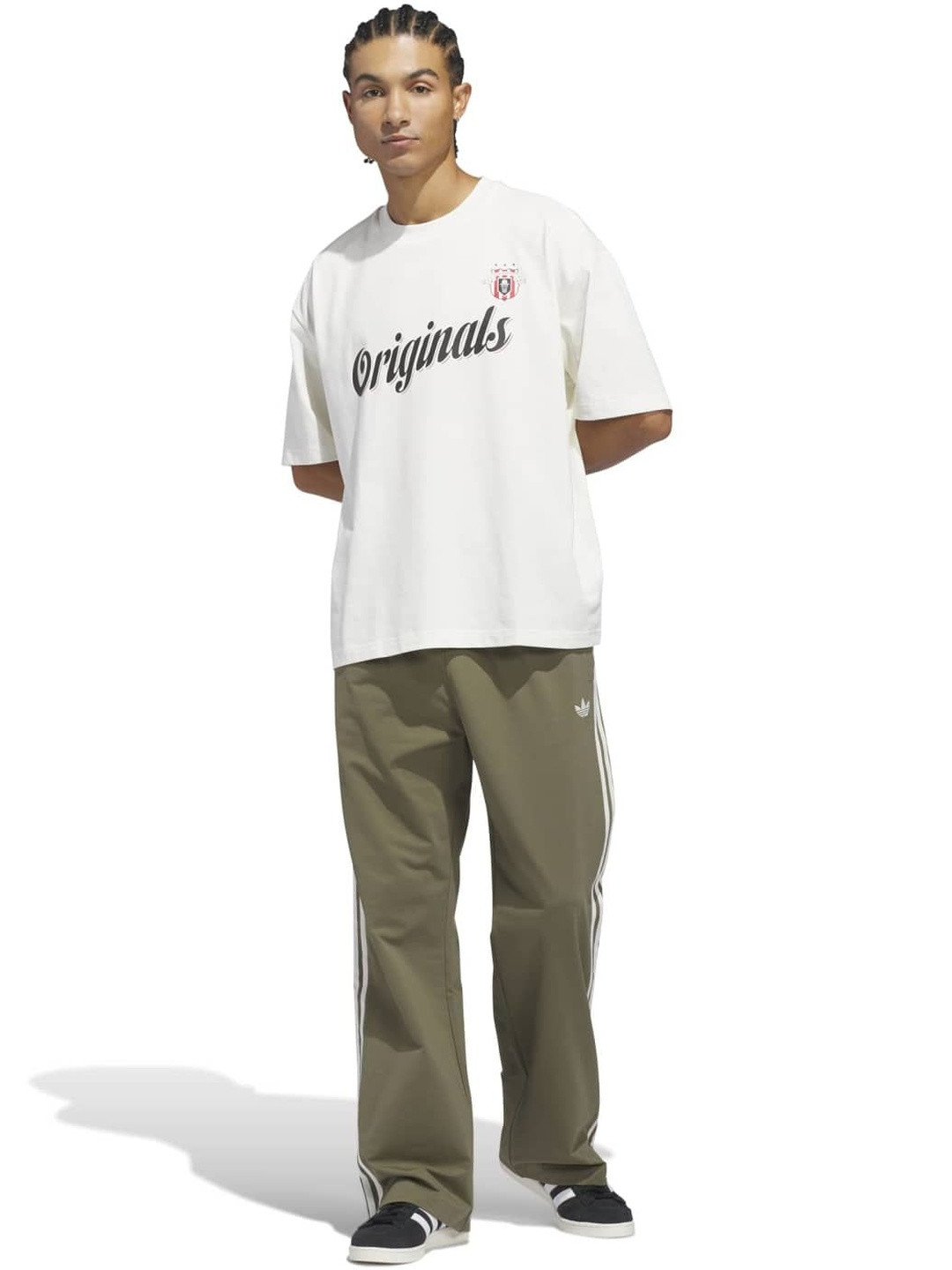 ADIDAS Originals Unisex Wide Leg Track Pants