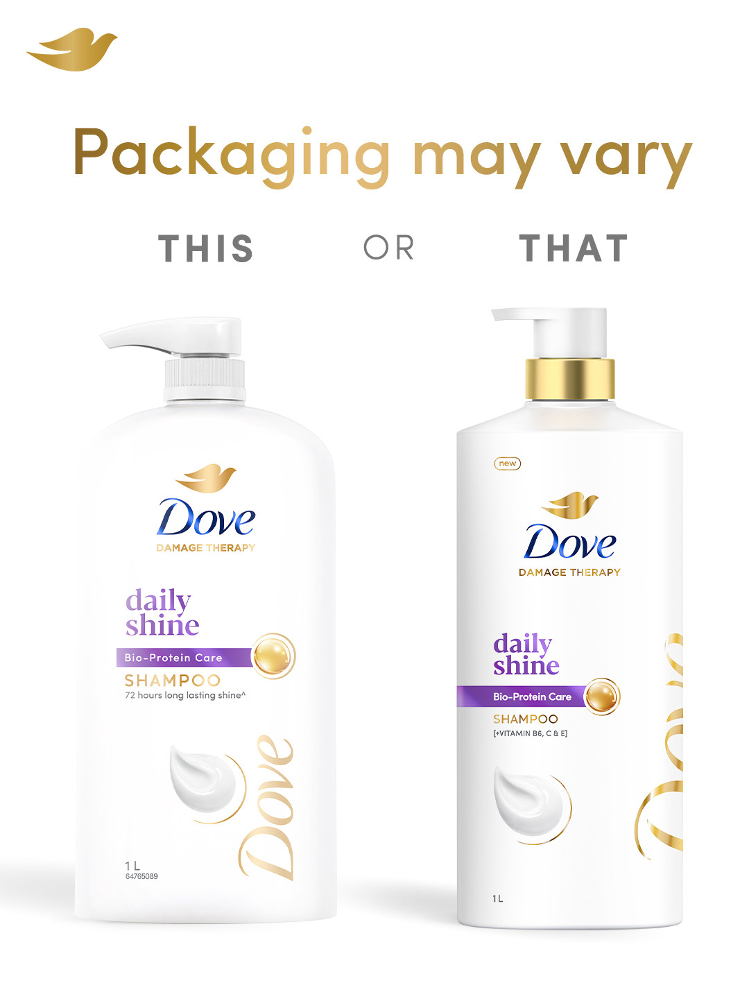 Buy Dove Daily Shine Shampoo for Dull Hair, 1L - Image 8