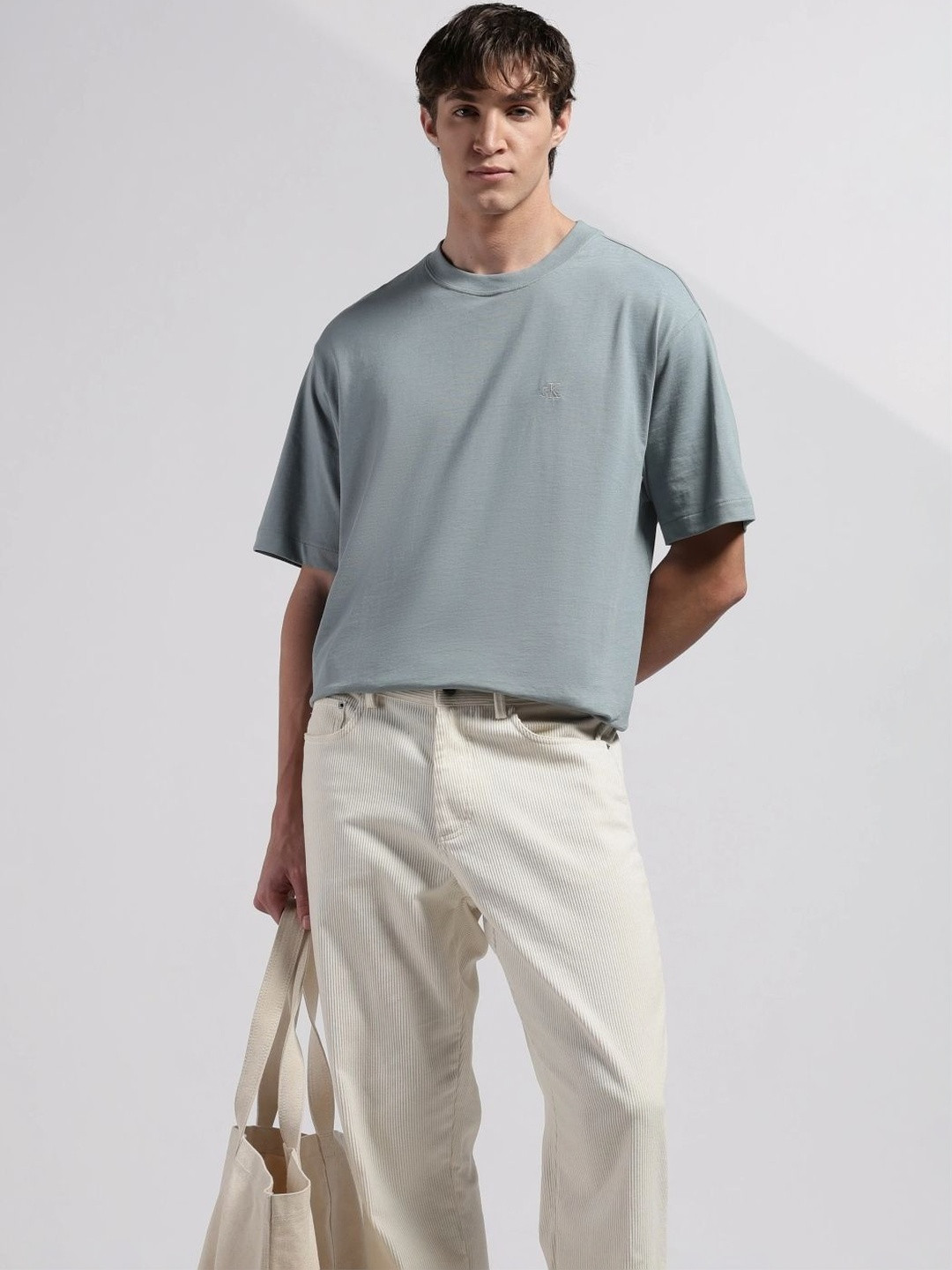 Calvin Klein Jeans Men Brand Logo T-shirt