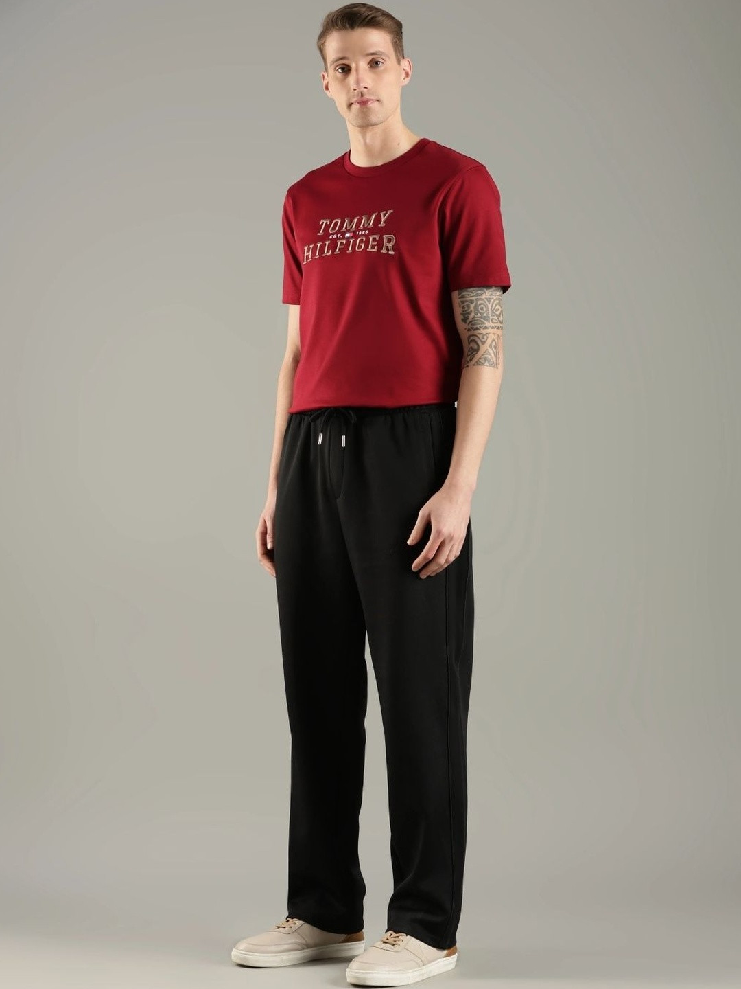 Tommy Hilfiger Men Mid Rise Track Pants