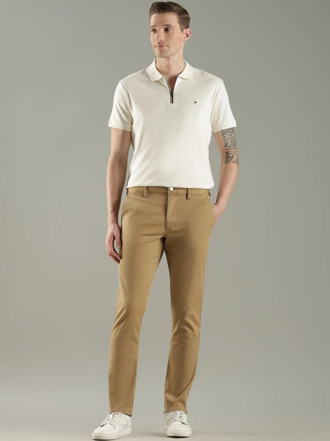 Tommy Hilfiger Men Slim Fit Chinos Trousers