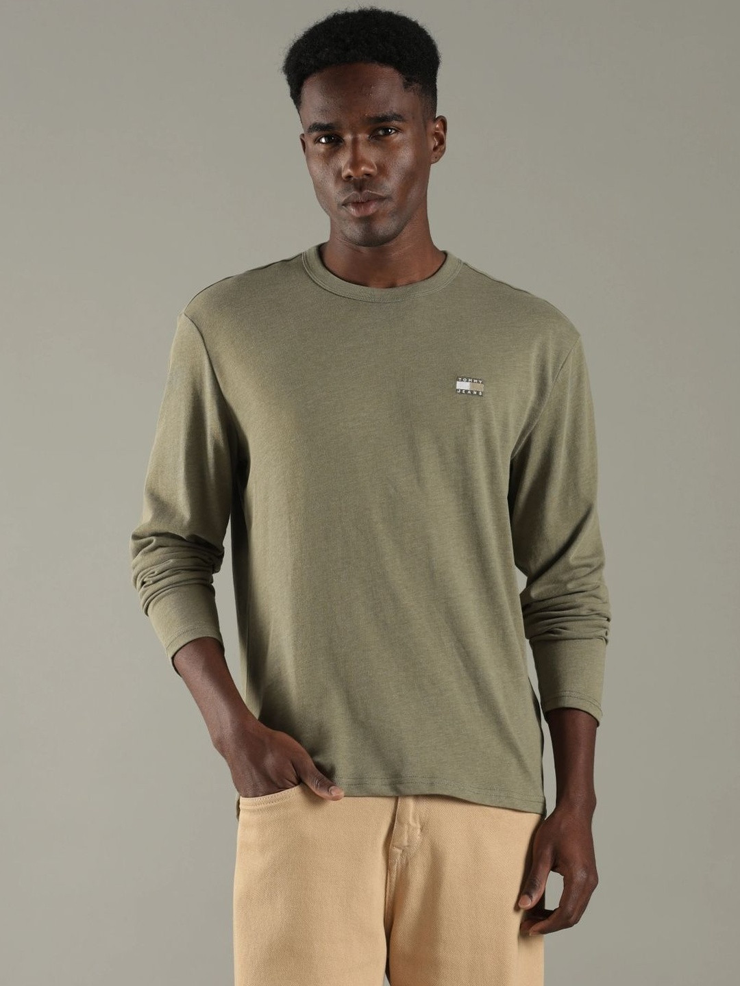 Tommy Hilfiger Men Brand Logo T-shirt