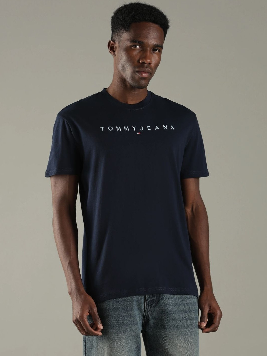 Tommy Hilfiger Men Brand Logo Printed T-shirt
