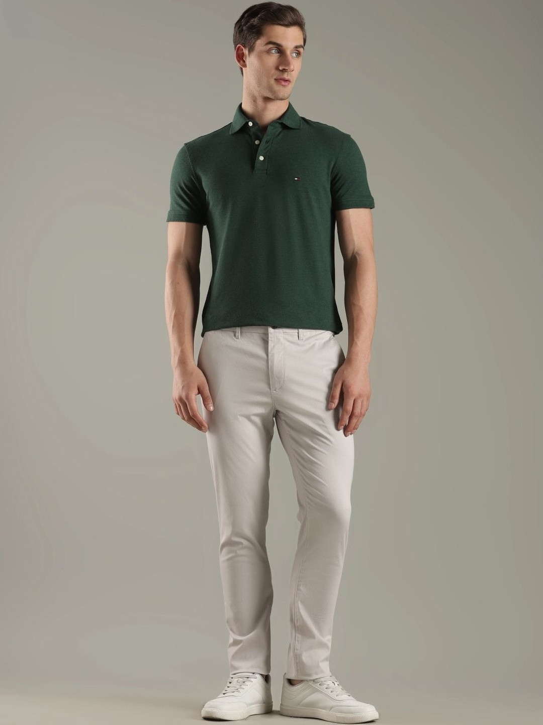 Tommy Hilfiger Men Slim Fit Chinos Trousers