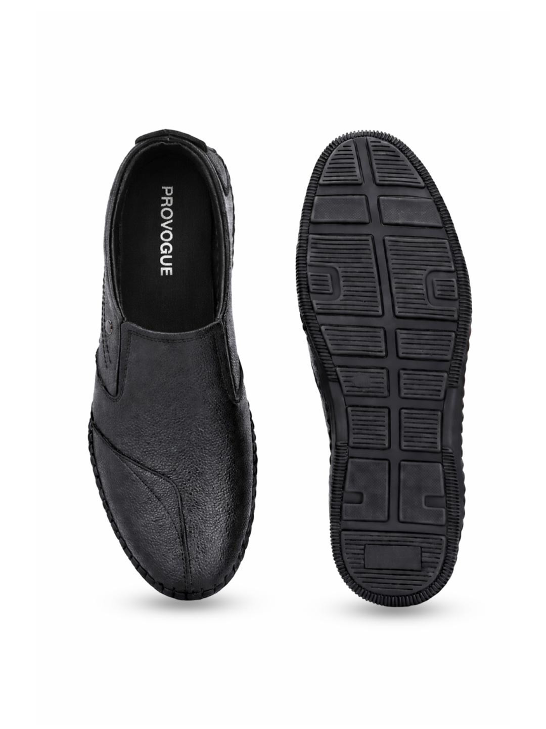 Provogue Men Leather Formal Slip-Ons - Image 6
