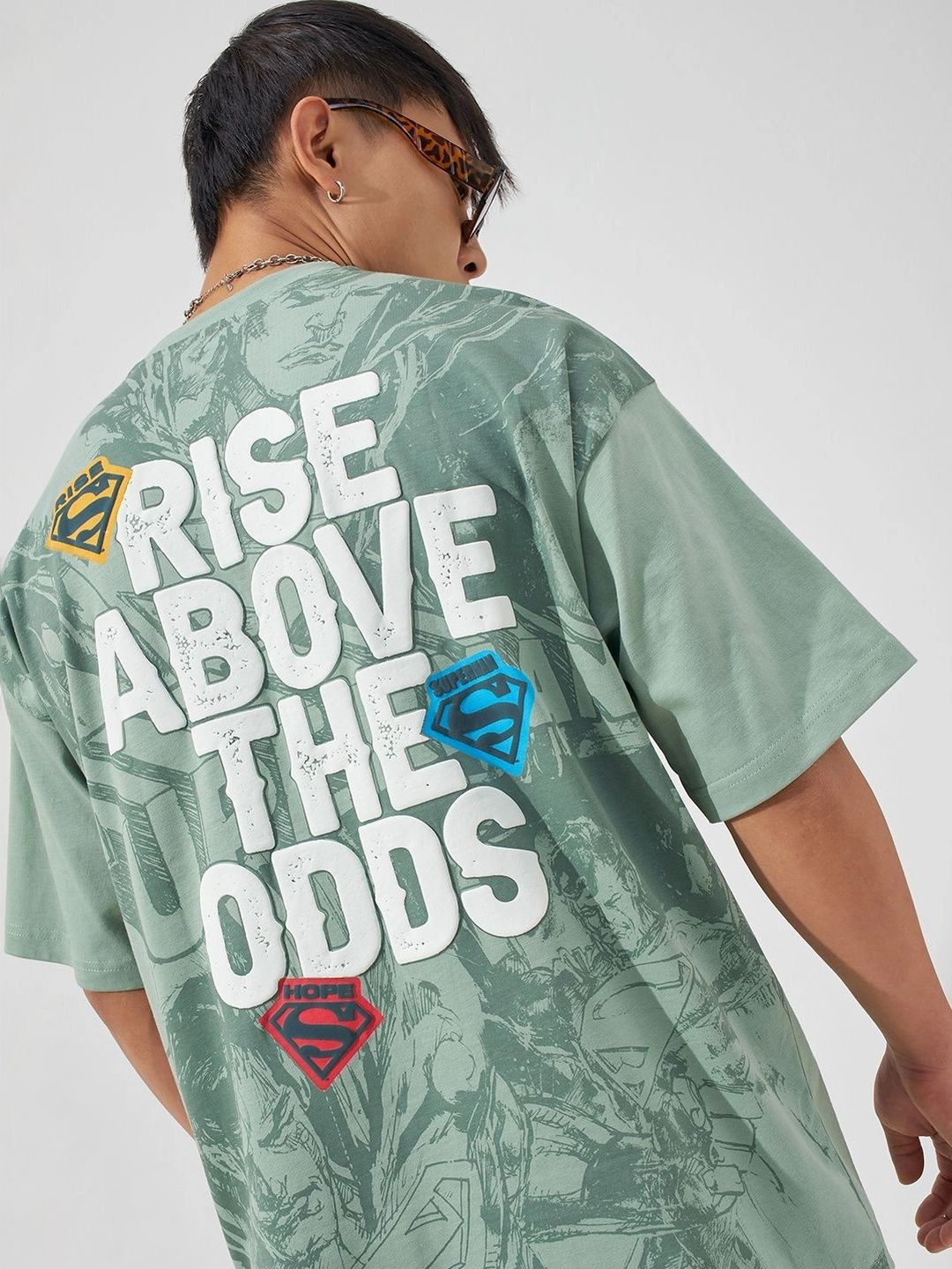 HIGHLANDER Men Superman Printed T-shirt