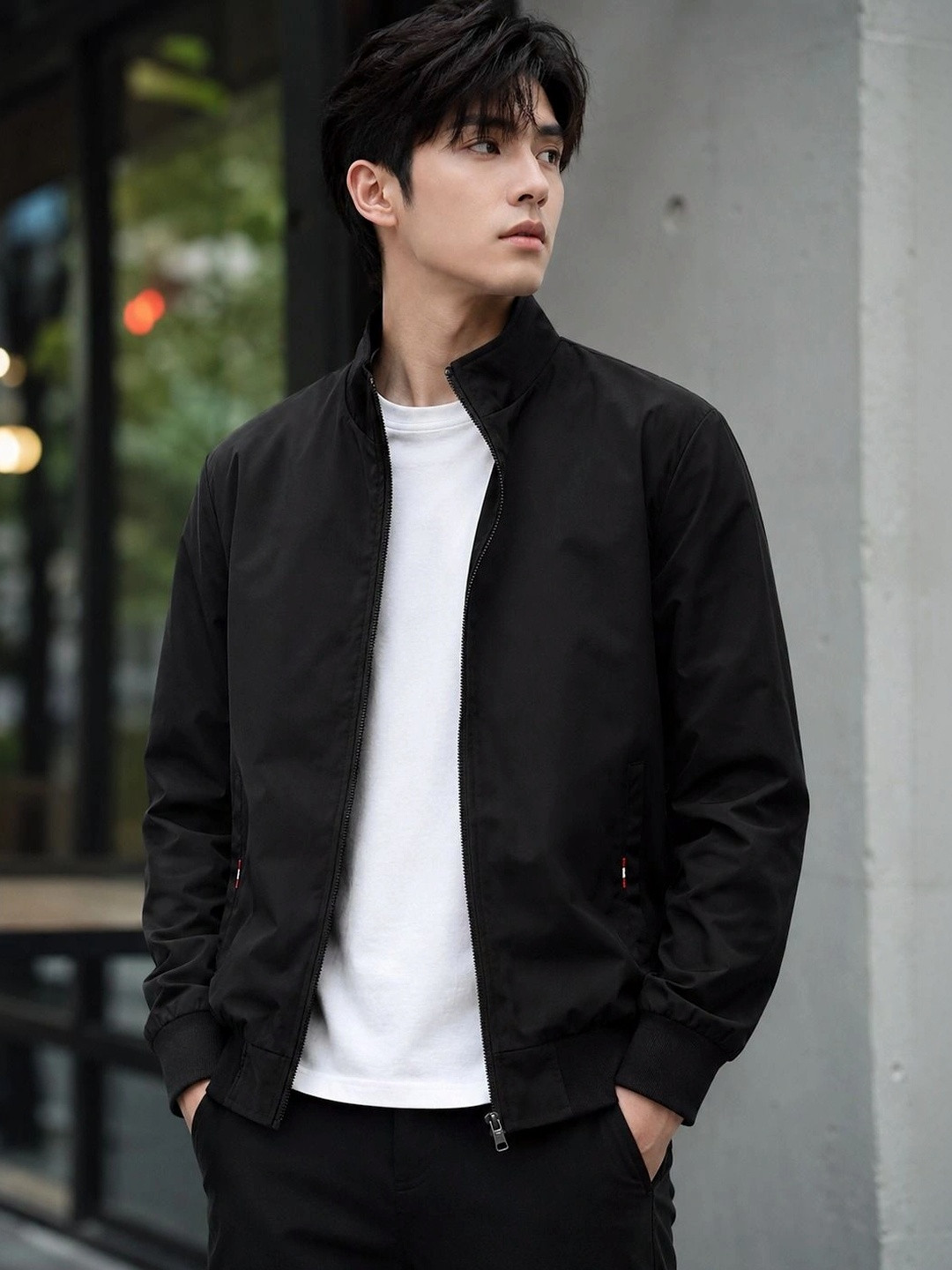 Mast & Harbour Men Bomber Jacket - Image 2