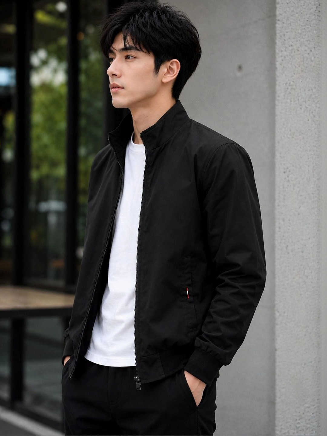 Mast & Harbour Men Bomber Jacket - Image 4