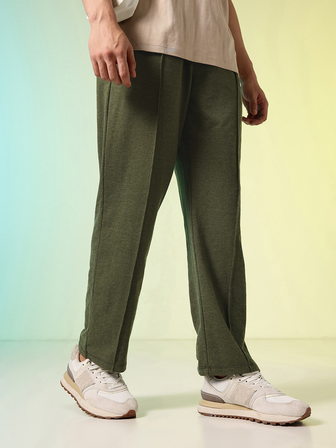 HRX by Hrithik Roshan Men Travel Series Relaxed Fit Panelled Track Pants