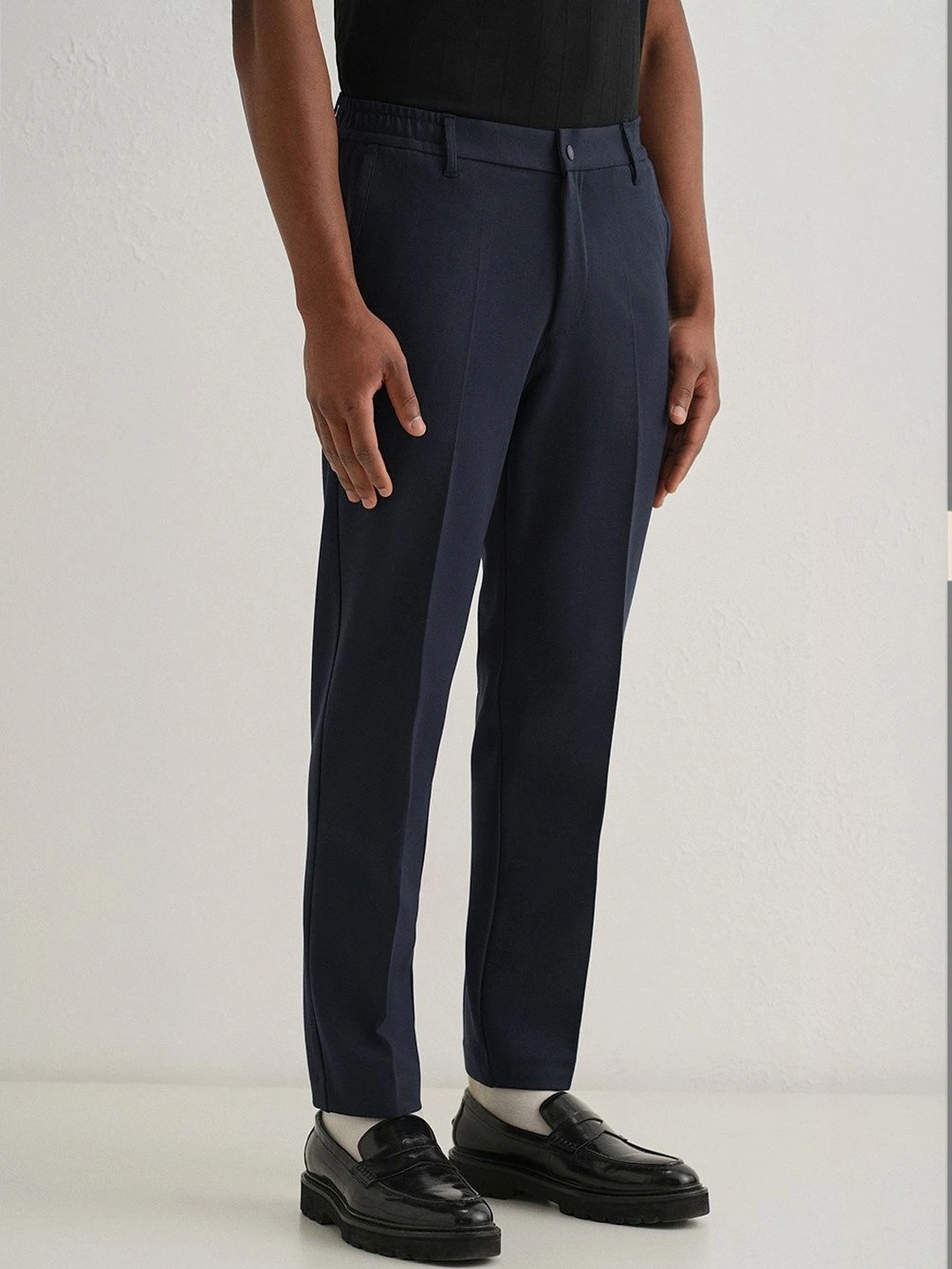 Banana Club Men Classic Slim Fit Trousers
