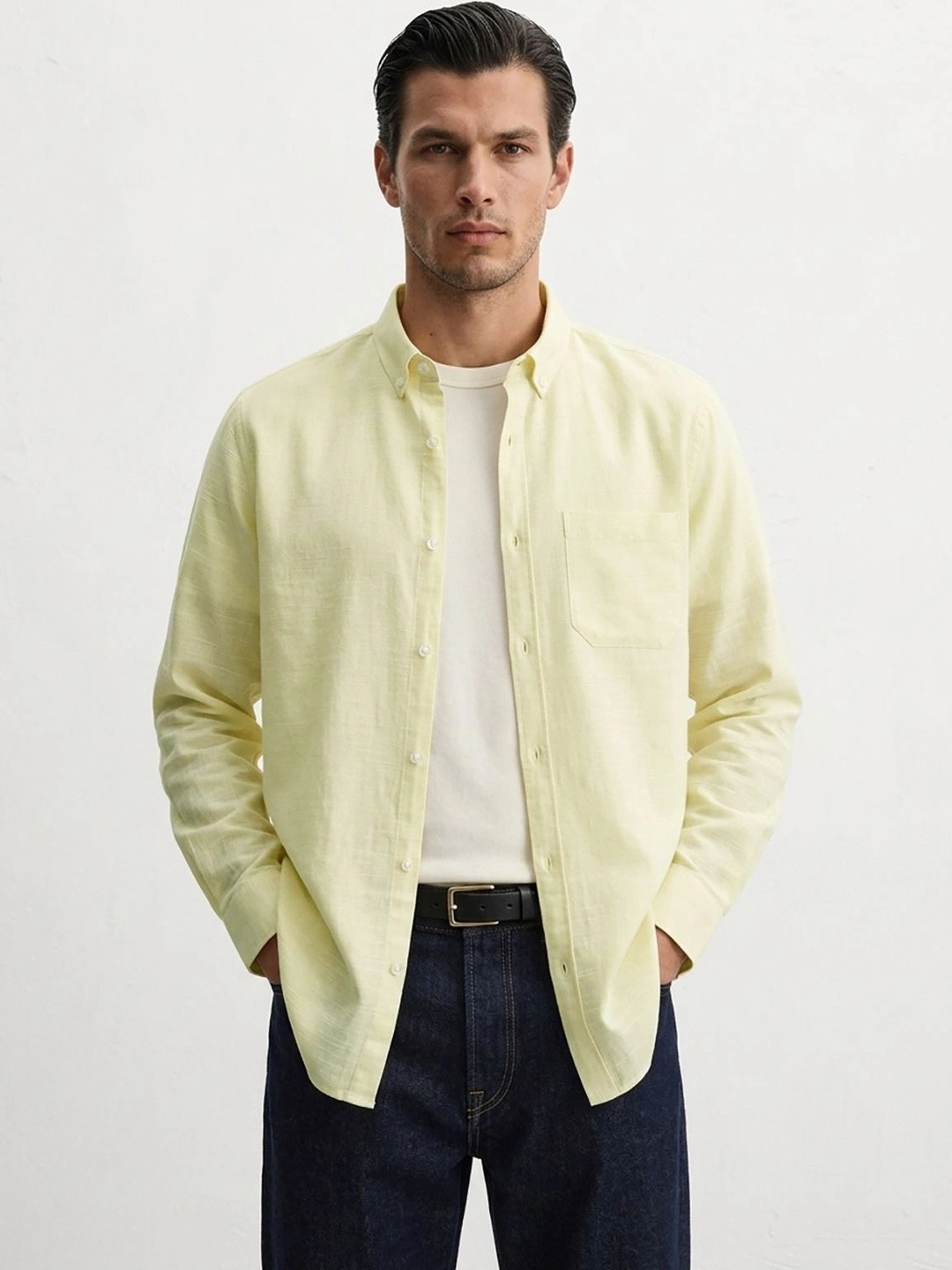 MISCHIEF MONKEY Men Classic Casual Shirt