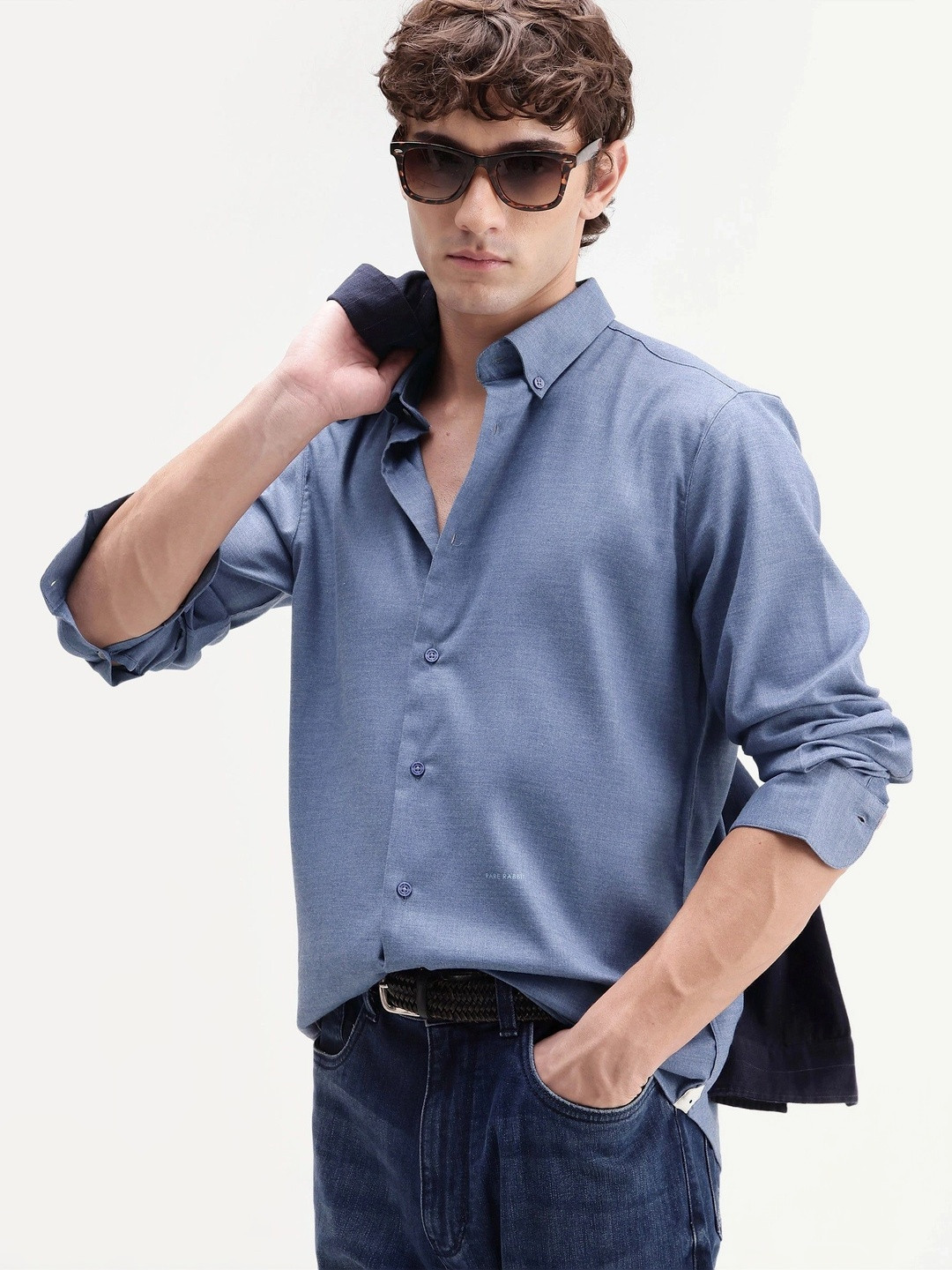 RARE RABBIT Men Casual Shirt