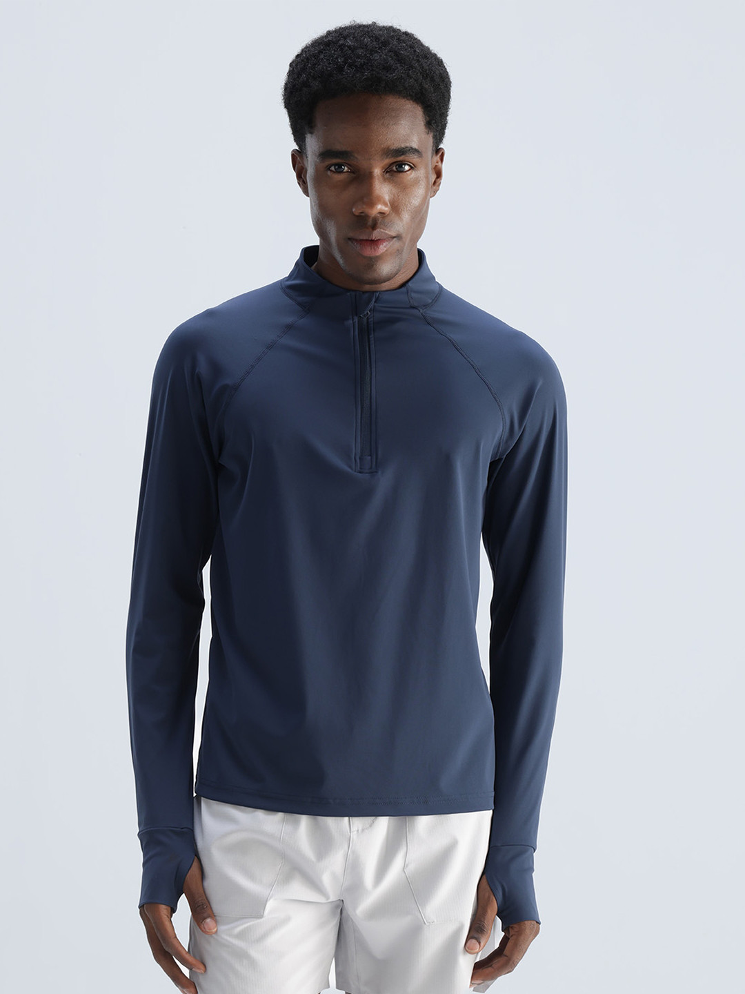 CAVA Navy Athletic Quarter-Zip