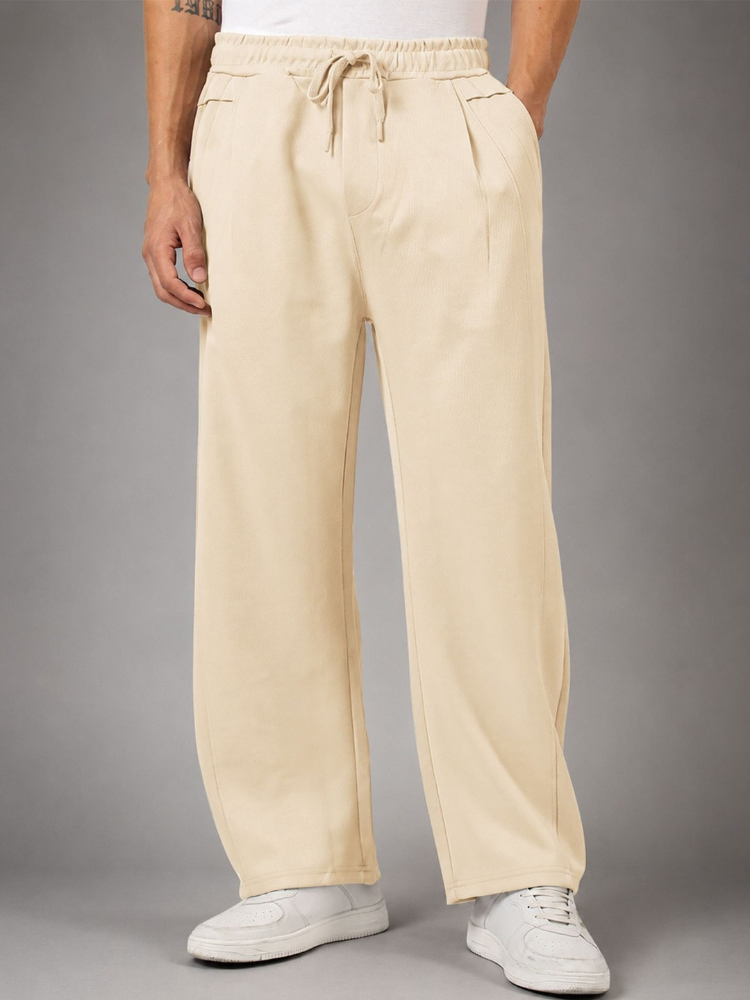 Maniac Men Barrel Fit Track Pants