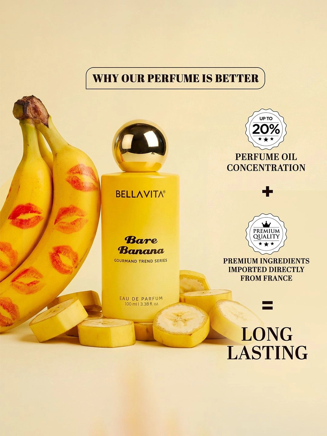 Bella Vita Organic Bare Banana Eau De Parfum 100ml - Image 6