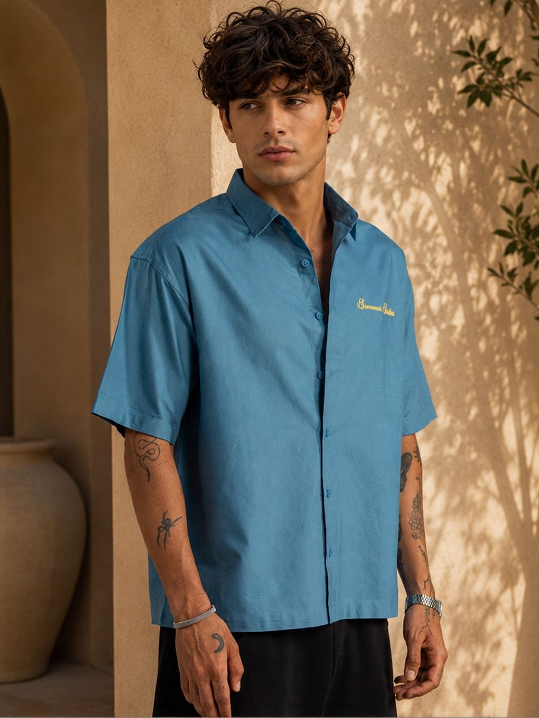 Powerlook Men Boxy Casual Shirt - Image 1
