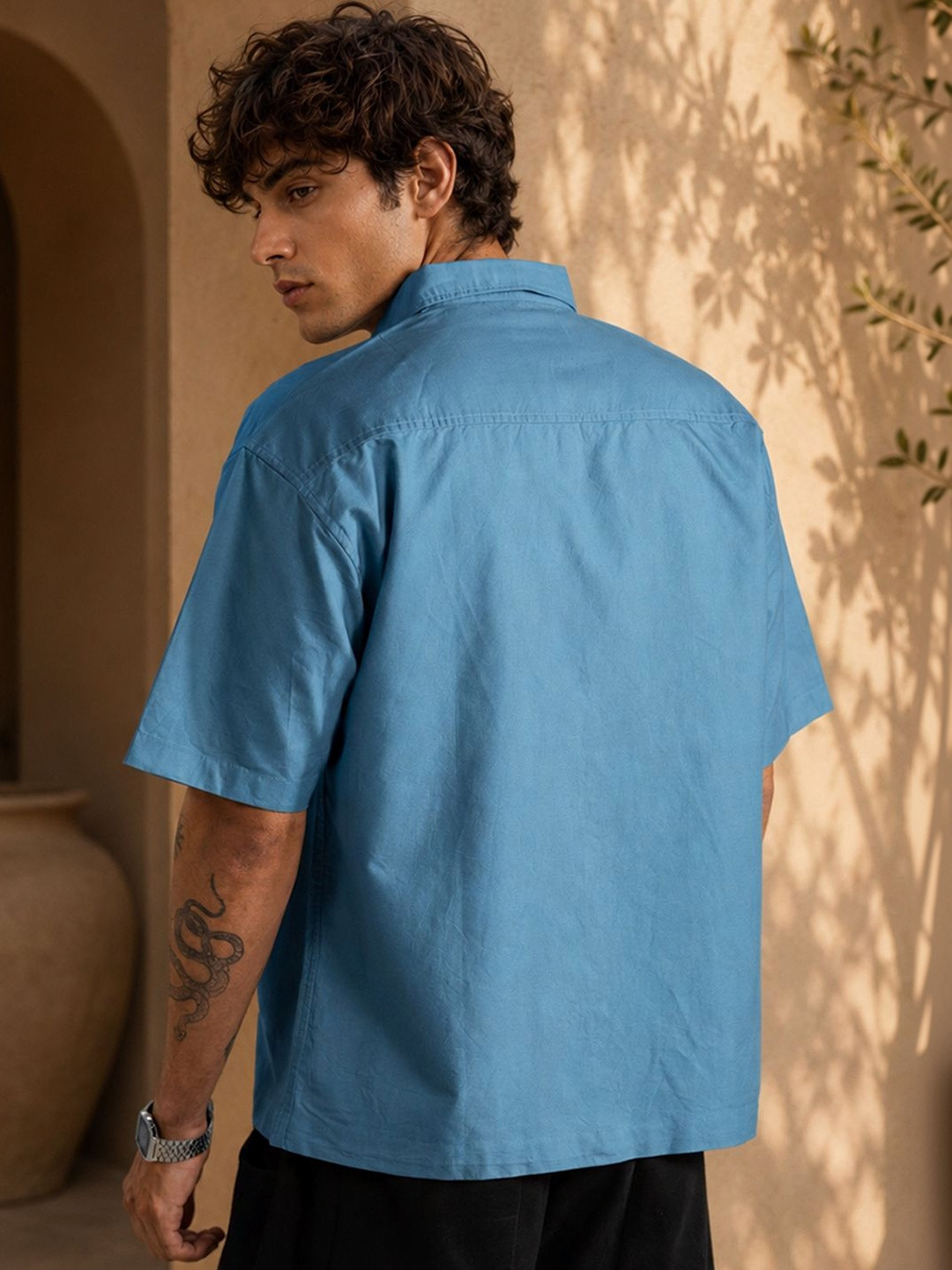 Powerlook Men Boxy Casual Shirt - Image 2