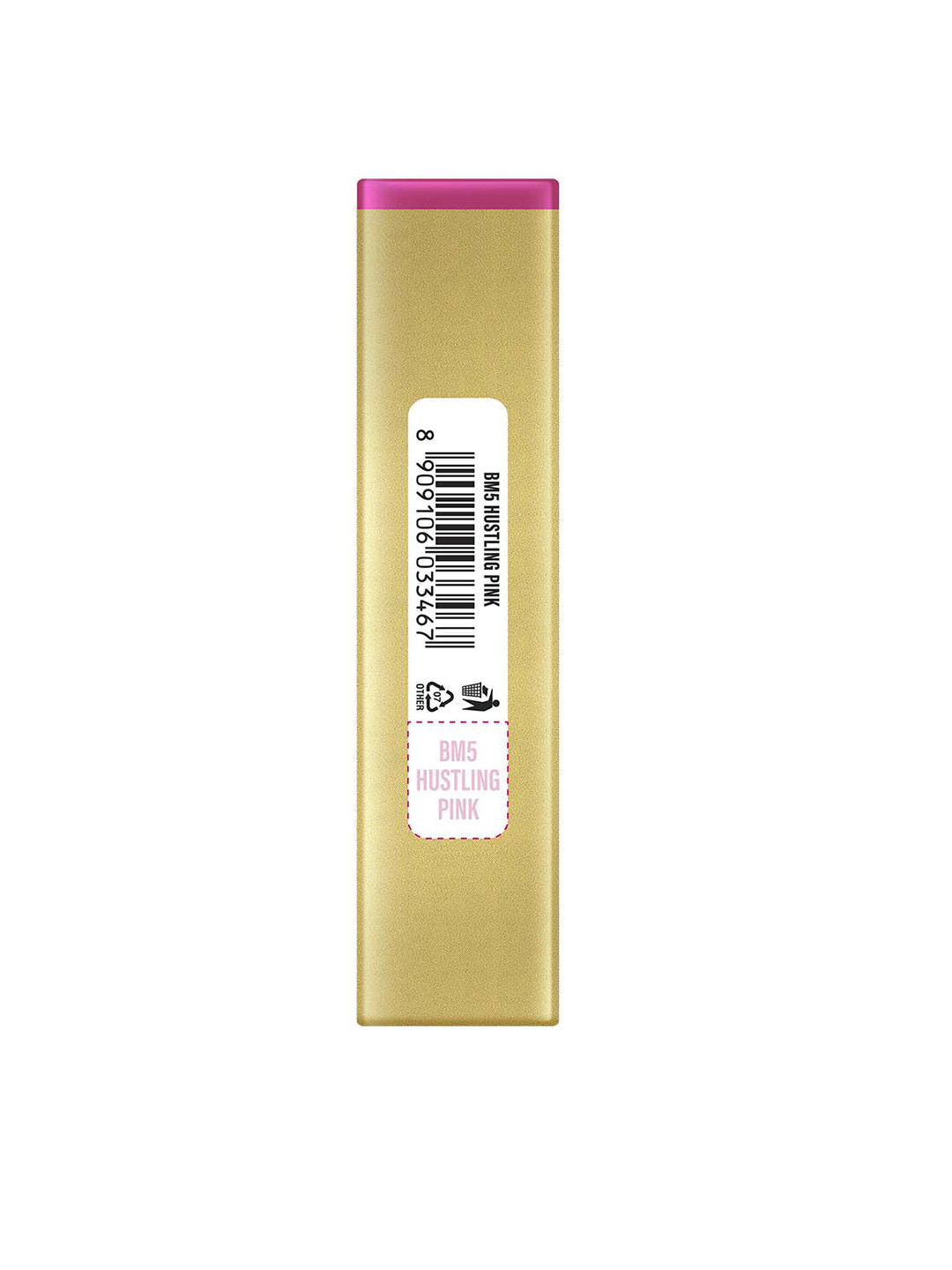 Buy Lakme 9to5 Hya Matte Hydrating Smudgeproof Lipstick Lasts 14Hr 3.6g Hustling Pink BM5 - - Personal Care for Women - Image 11