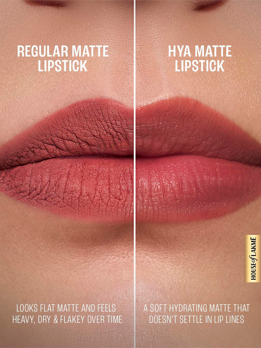Buy Lakme 9to5 Hya Matte Hydrating Smudgeproof Lipstick Lasts 14Hr 3.6g Hustling Pink BM5 - - Personal Care for Women - Image 3