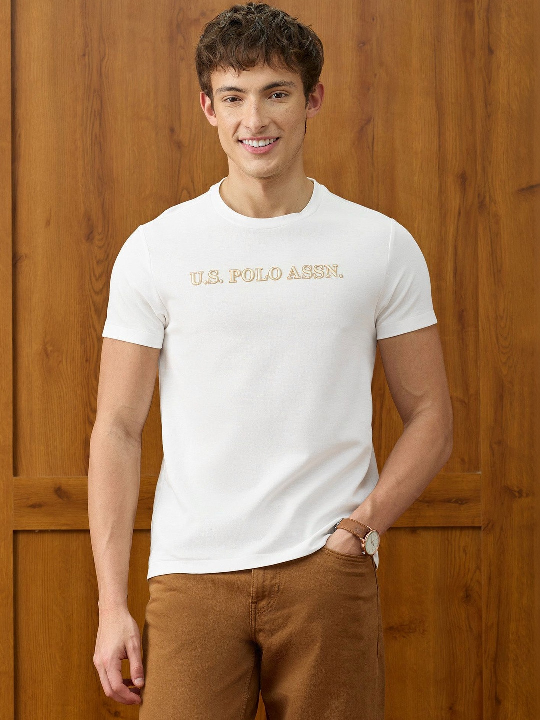 U.S. Polo Assn.Solid Slim Fit T-Shirt