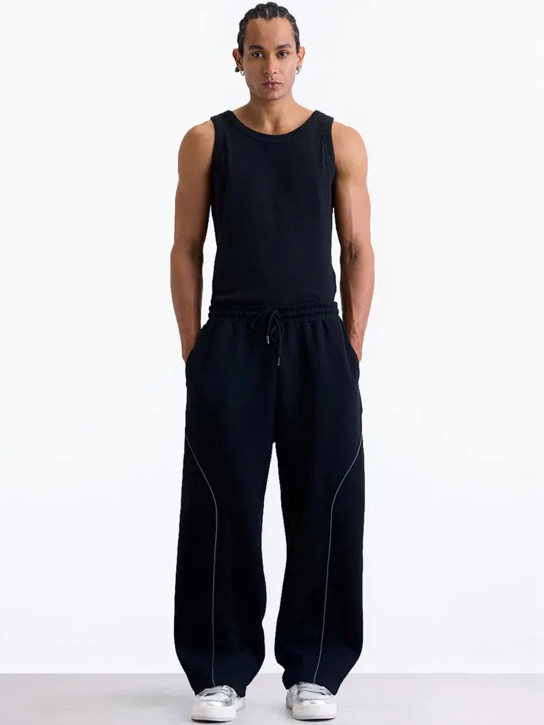 Bonkers Corner Men Straight Fit Track Pants