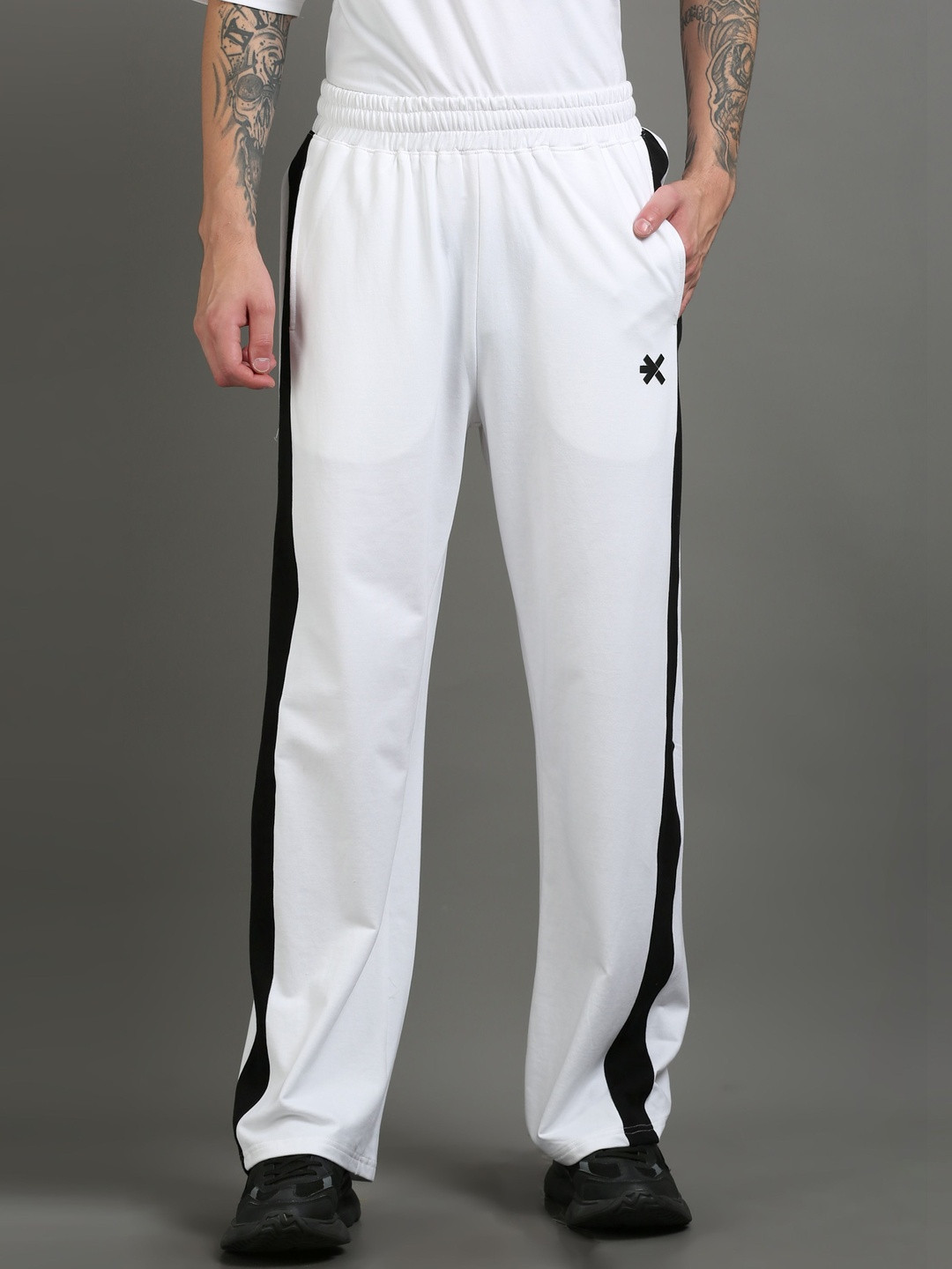 HRX by Hrithik Roshan Men Relaxed Fit Brand Logo Training Track Pants
