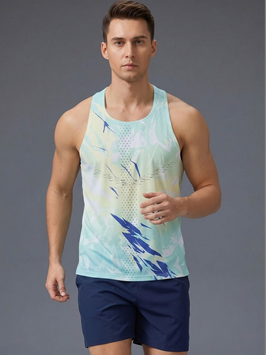 ENRIZZ Men Printed T-shirt