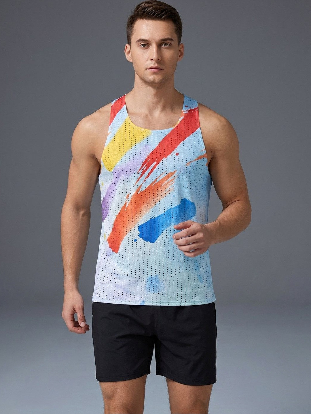 ENRIZZ Men Printed T-shirt