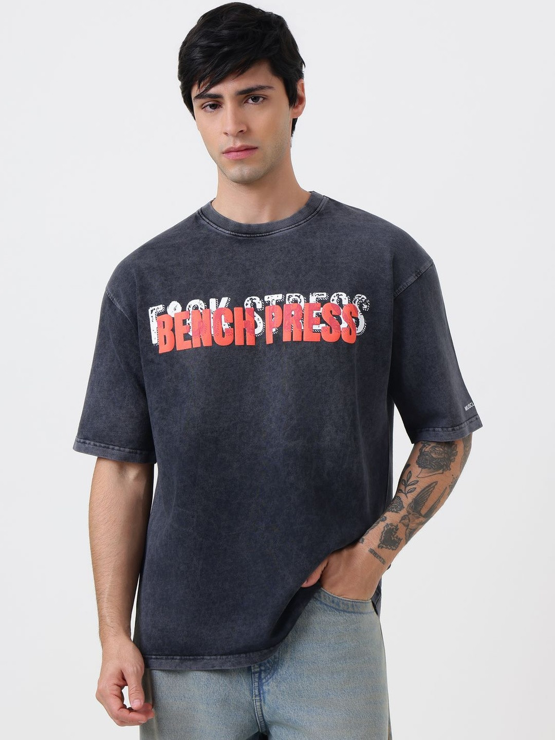 MuscleBlaze Unisex Printed T-shirt