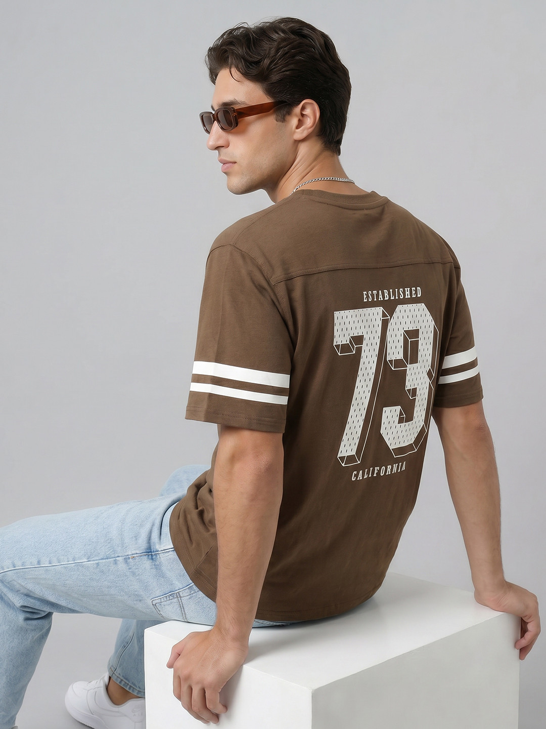 Levis Loose Fit Typography Printed Pure Cotton T-Shirt