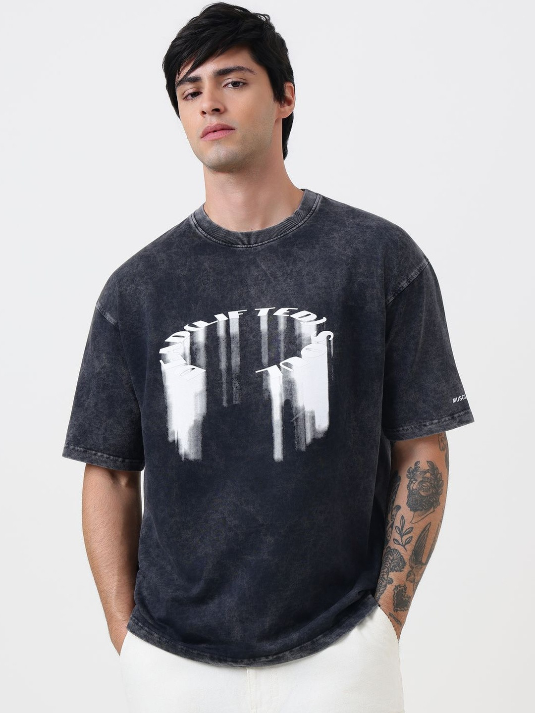 MuscleBlaze Unisex Printed T-shirt
