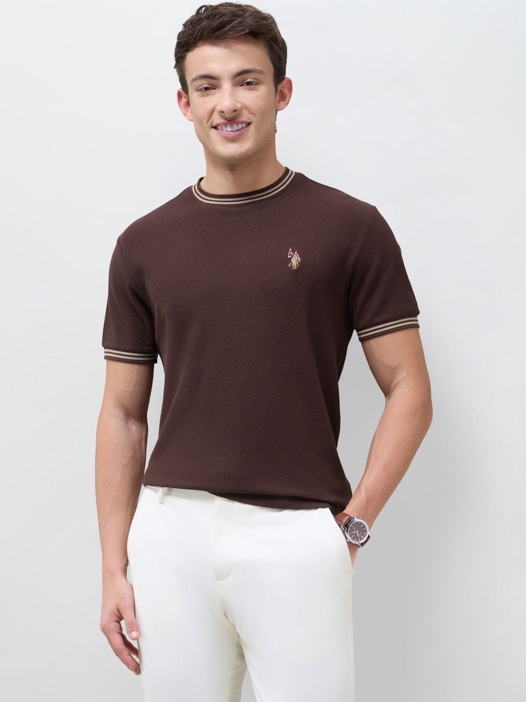 U.S. Polo Assn. Denim Co. Men Slim Fit T-shirt