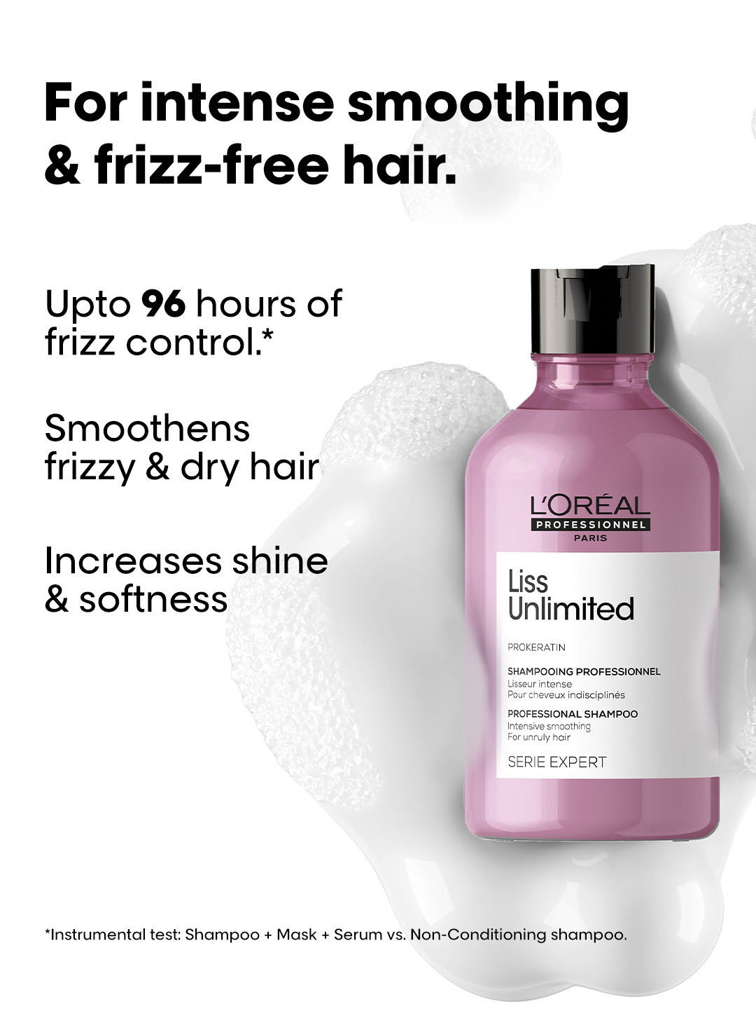 LOreal Professionnel Liss Unlimited Shampoo 300ml - Image 2