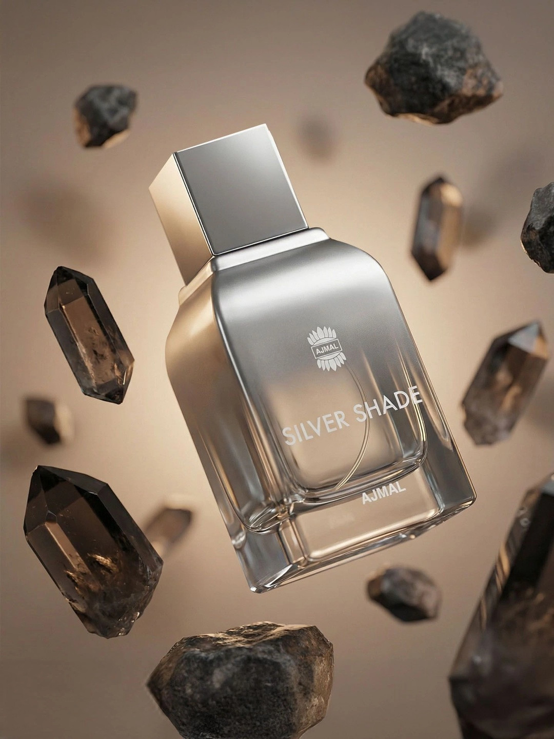 Ajmal Men Silver Shade Long Lasting EDP Perfume - 100ml - Citrus Fragrance