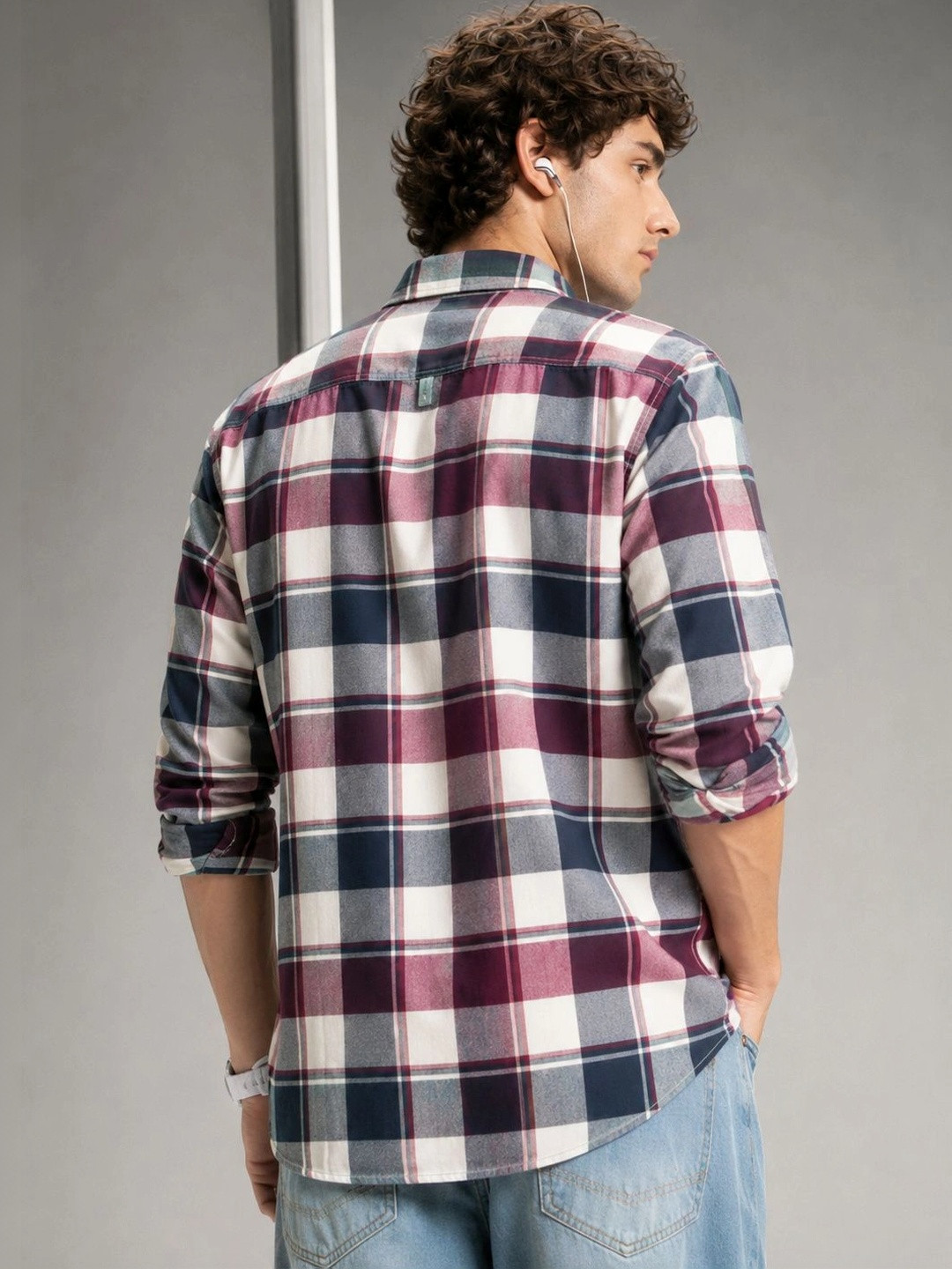 Roadster Men Classic Tartan Checks Checked Casual Shirt - Image 2