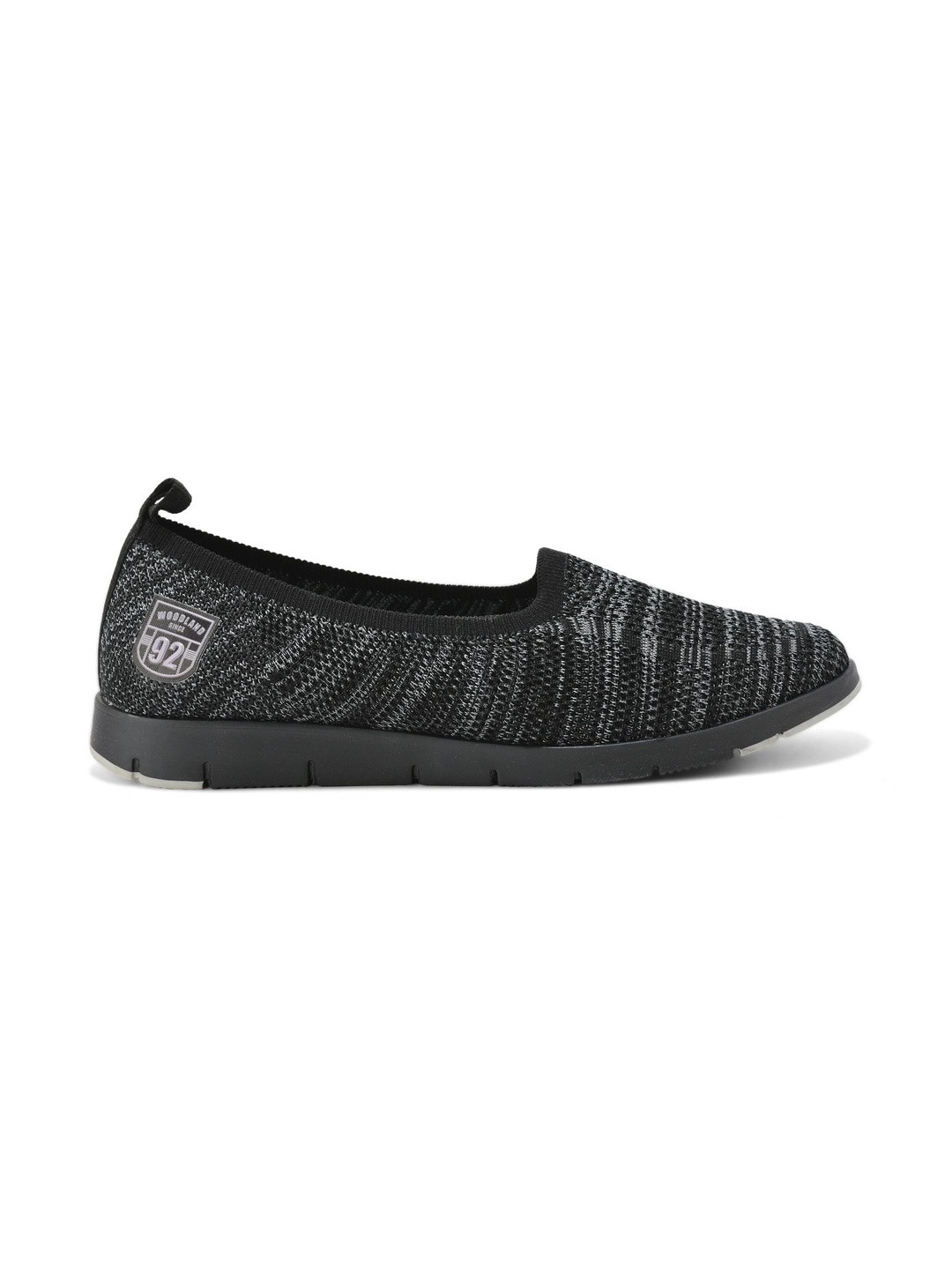 Woodland Women Textured Slip-On Sneakers - Image 2