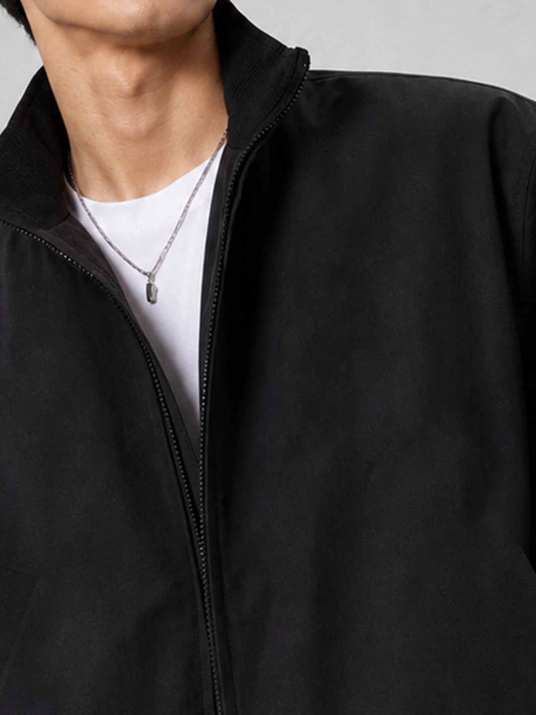HERE&NOW Men Bomber Jacket - Image 4