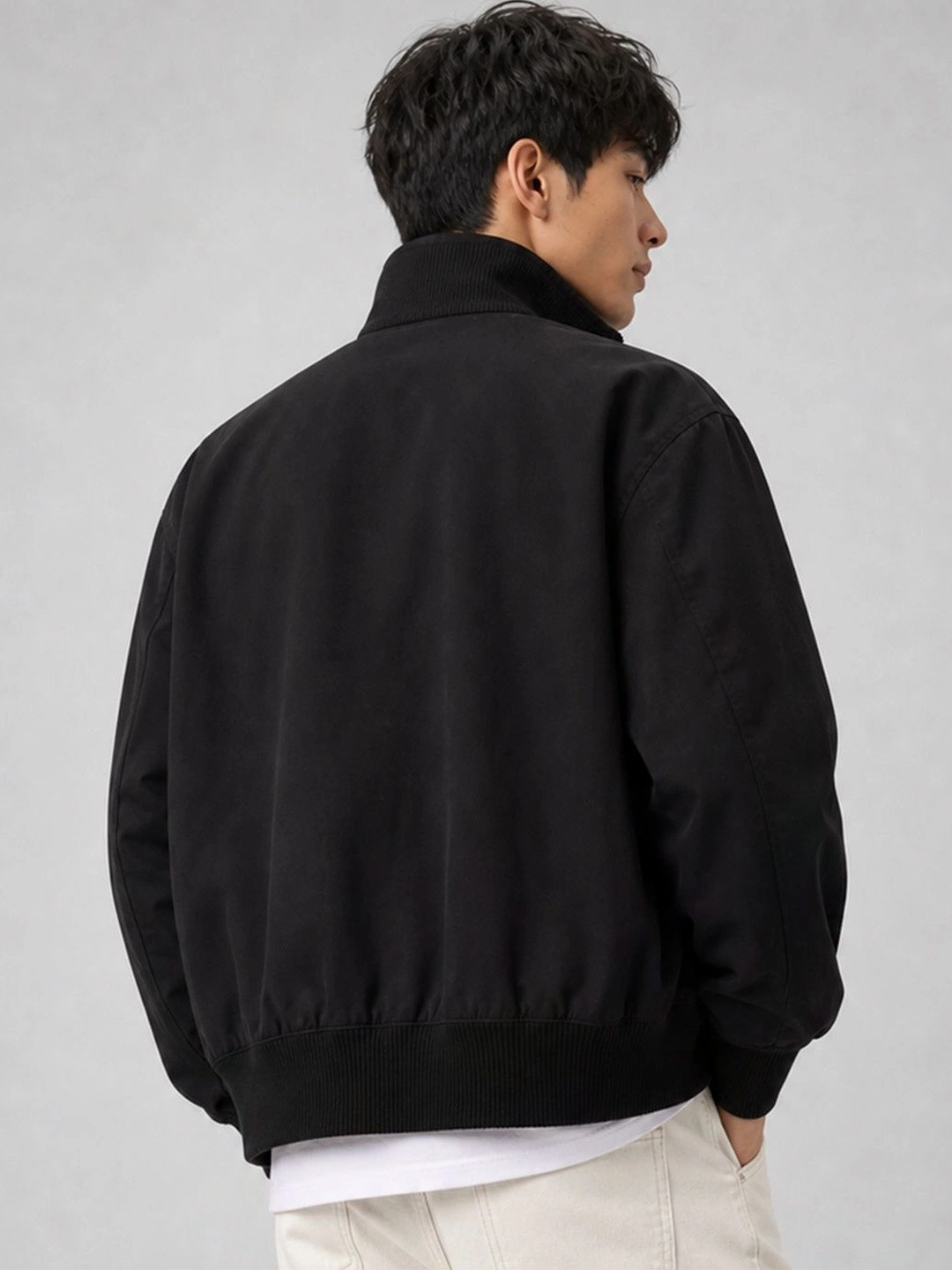 HERE&NOW Men Bomber Jacket - Image 5
