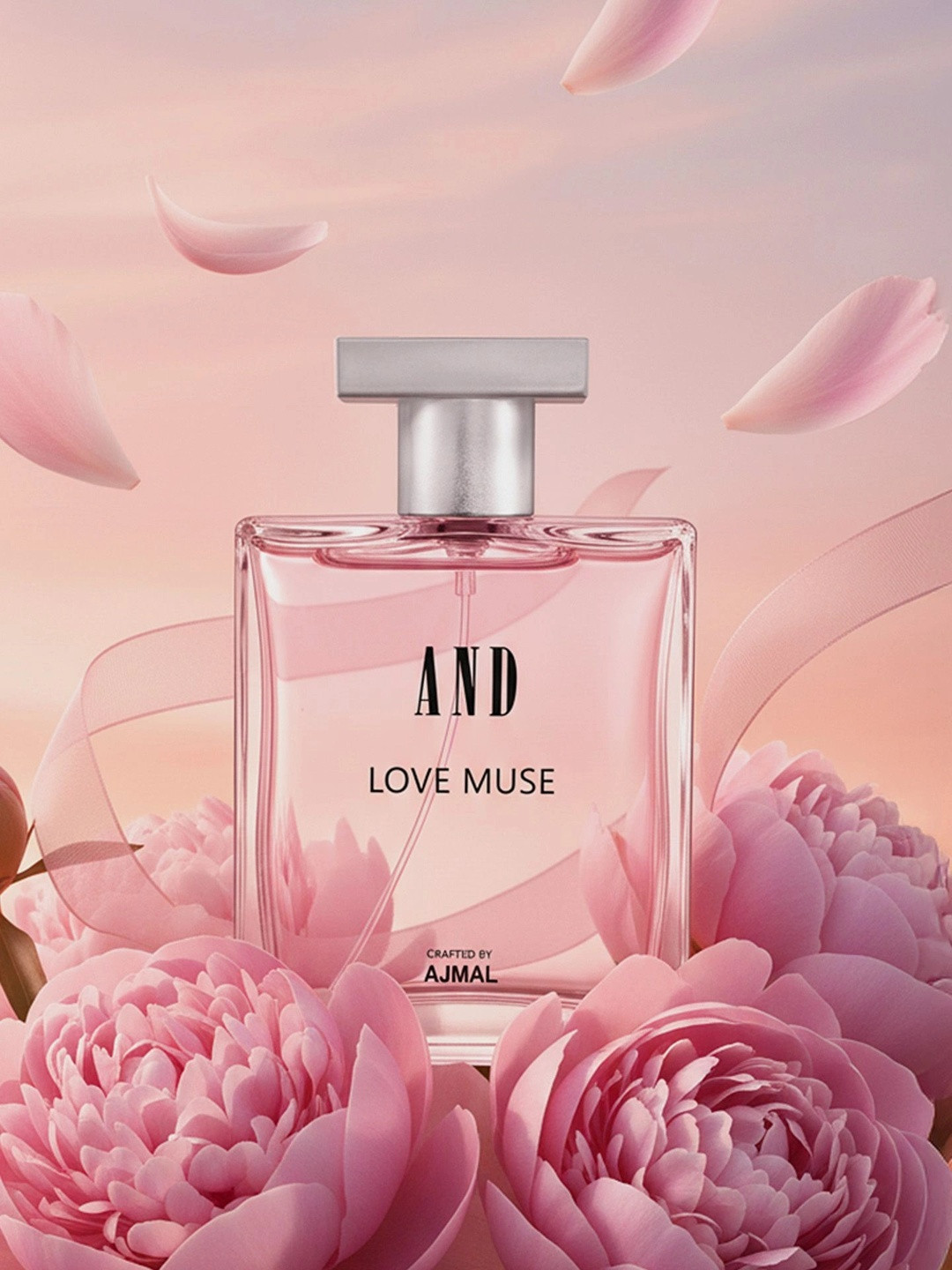 Ajmal Love Muse Sweet Musk Women Romantic Scent Long Lasting EDP Perfume - 100ml