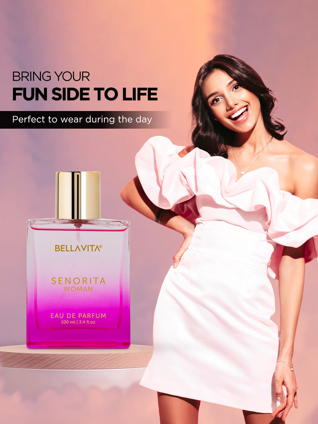 Bella Vita Organic Women Senorita Long-Lasting Eau de Parfum - 100ml - Image 3