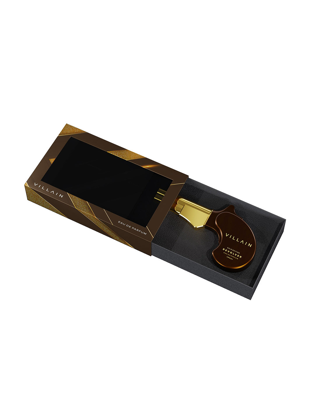 Buy VILLAIN Gold Edition Men Revolver Eau De Parfum 100ml - Image 4