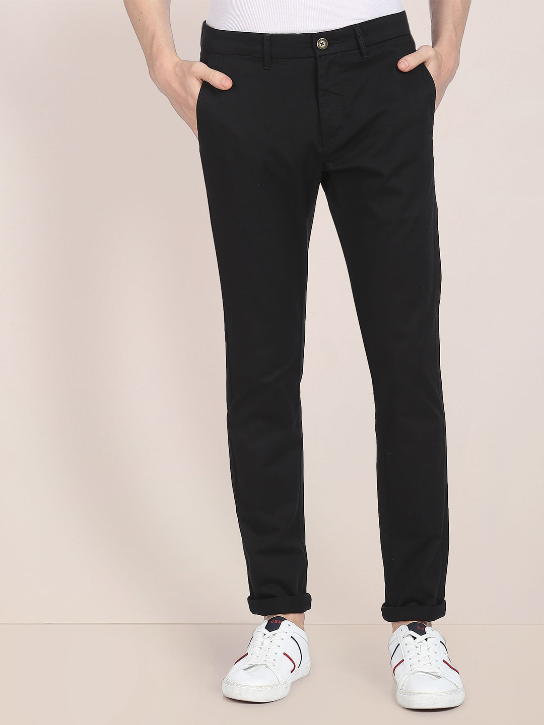 U.S. Polo Assn. Men Slim Fit Trousers