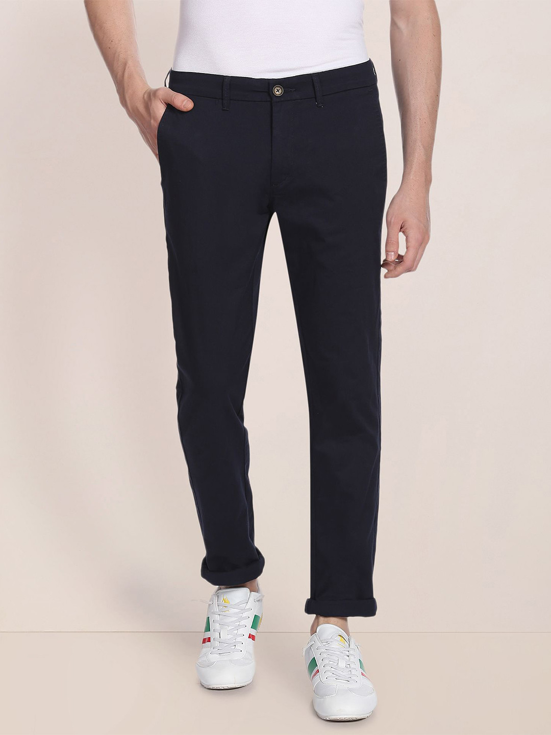 U.S. Polo Assn. Men Mid-Rise Chinos